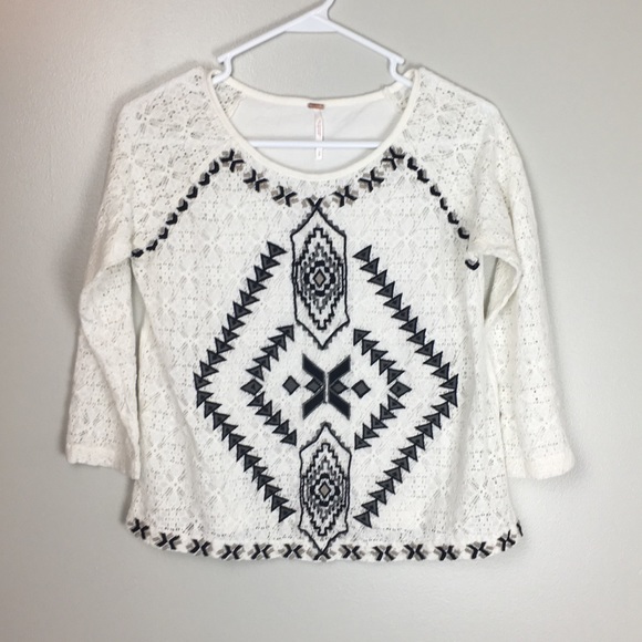 Free People Tops - Free People Changing Directions Lace Top